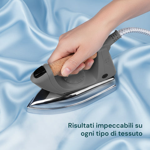 Ferro da Stiro a Caldaia 2000W – Piastra Inox e Vapore Continuo