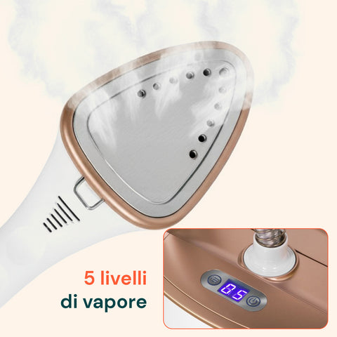 Ferro da Stiro a Vapore Verticale  1580W con Accessori e Serbatoio 1500ml