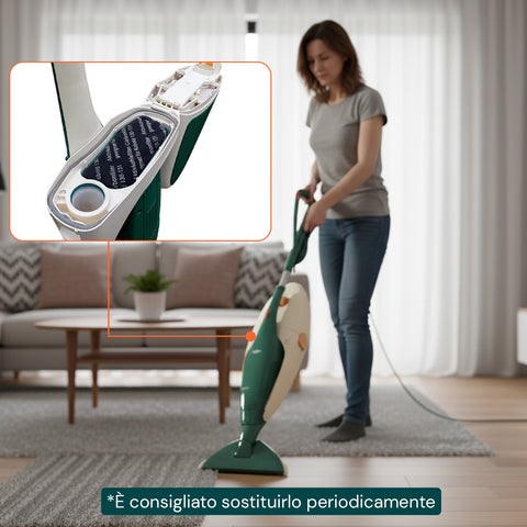 Filtro Odori Carboni Attivi VK130 VK131 – Ricambio Compatibile Folletto