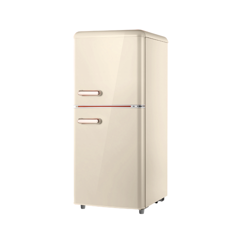 Frigorifero Doppia Porta Retro 110l Crema