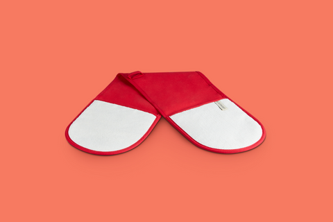 Set di guanti da forno e presine a forma di cuore, extra | FindTheDeal Set di guanti da forno e presine a forma di cuore, extra | FindTheDeal