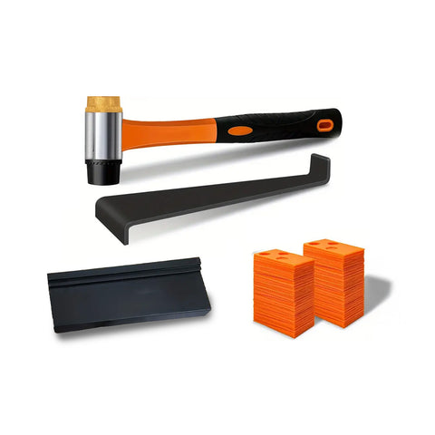 Set Attrezzi per Installazione di Pavimenti – Include Martello e Distanziatori