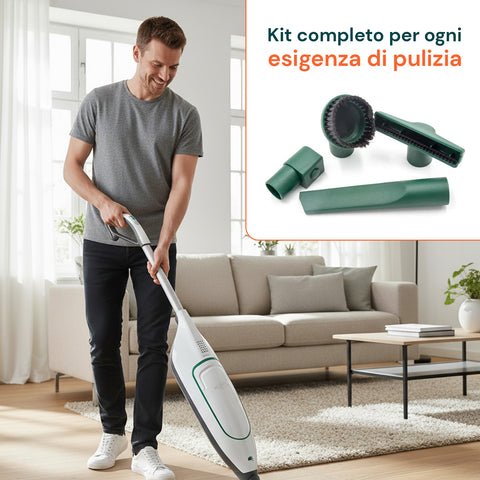 Set Accessori Folletto Compatibile VK130 in Poi – Lancia, Pennello, Adattatore