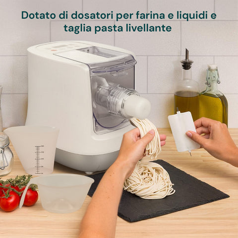 Macchina per la Pasta Elettrica Antonina – 13 Trafile e Accessori