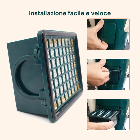 Filtro Igienico VK130 VK131 Compatibile Folletto – Ricambio in Busta