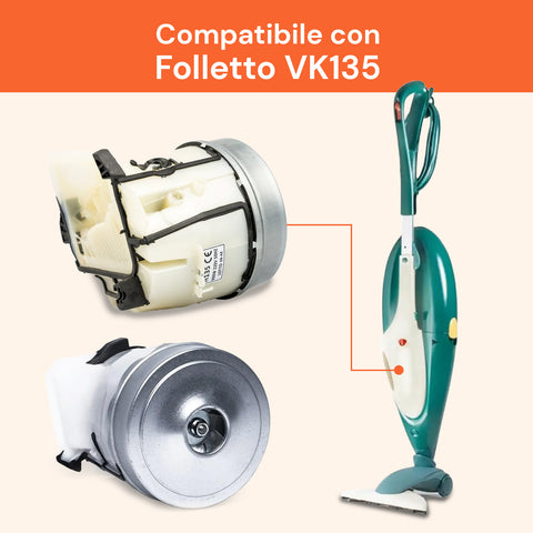 Ricambio Motore VK135 900W Adattabile Folletto – Prestazioni Elevate
