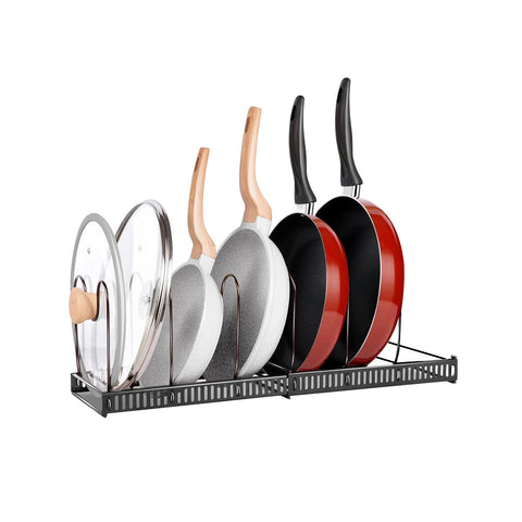 Organizer Portapentole Estensibile da 30 a 58cm per Utensili da Cucina