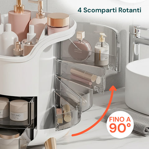 Organizer Make Up Inclinato a Gradini – Design Moderno e Funzionale