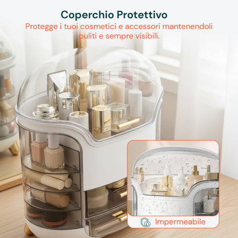 Organizer Make Up Inclinato a Gradini – Design Moderno e Funzionale