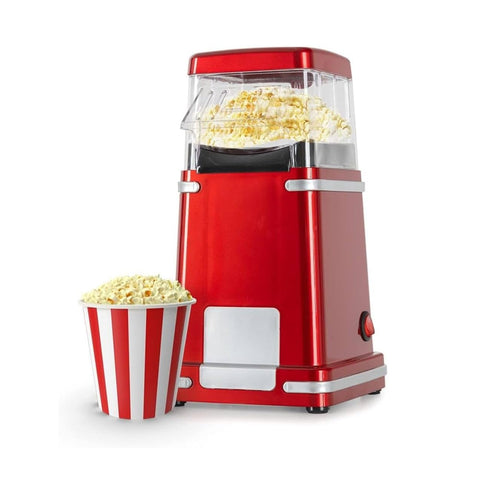Macchina Popcorn ad Aria Calda 1200W – Compatto e Potente, Pronti in 3 Minuti