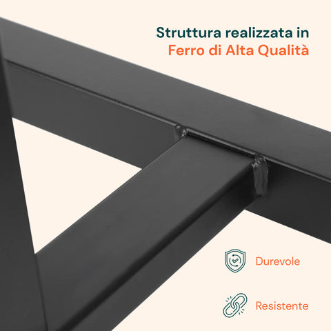 Alzaciotole per Cani e Gatti – Altezza Regolabile e 2 Ciotole in Acciaio da 1L
