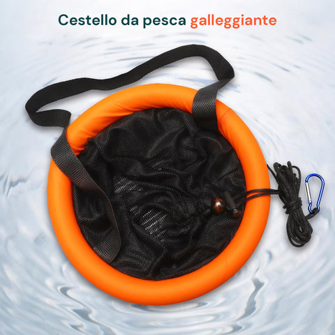 Rete da Pesca Anti-Fuga – Modello Portatile con Borsa da Trasporto Inclusa