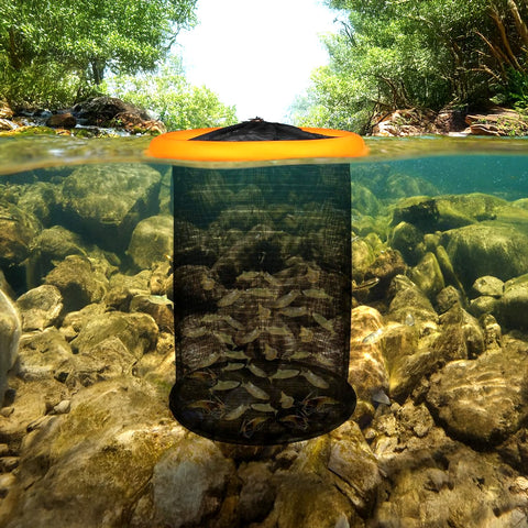 Rete da Pesca Anti-Fuga – Modello Portatile con Borsa da Trasporto Inclusa