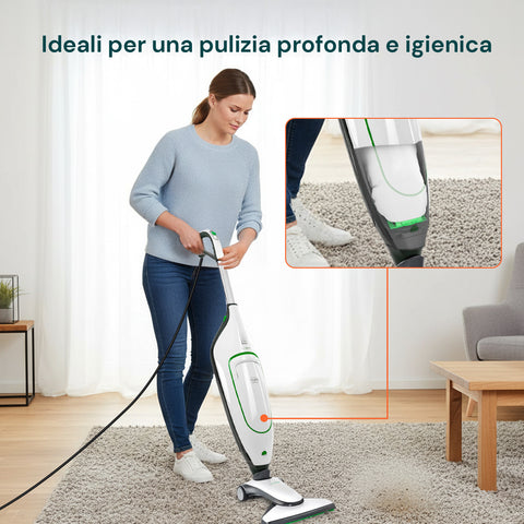 Sacchetti Compatibili VK200 in Microfibra – 6 Pezzi Adattabili Vorwerk