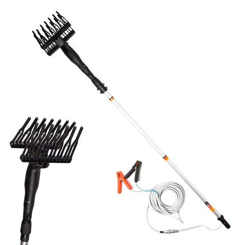 Scuotitore per Olive con Motore 400W e Rastrello in ABS Antibloccaggio