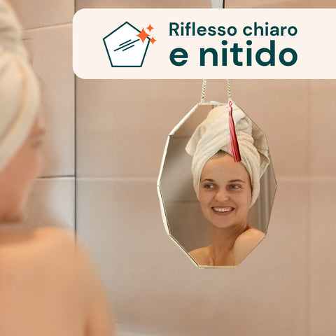 Set Specchi Moderni con Cornice in Ferro – Diamante, Rombo e Pentagono