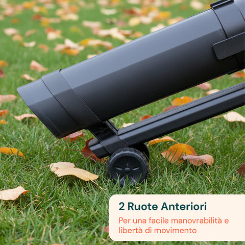 Aspirafoglie Elettrico 3 in 1 – Aspiratore, Soffiatore e Trituratore 3500W