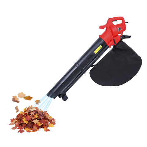 Aspirafoglie Elettrico 3 in 1 – Aspiratore, Soffiatore e Trituratore 3500W
