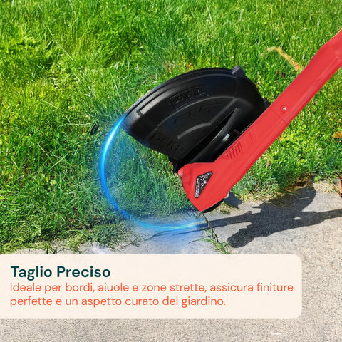 Tagliabordi Elettrico 250W – Sistema Tap & Go e Doppia Linea