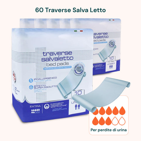 Traversa Salvaletto 80x180 cm in Set da 10 o da 60 Pz Unisex