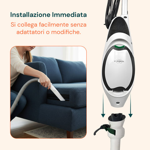 Ricambio Tubo Aspirazione VK150 – Compatibile Non Elettrificato