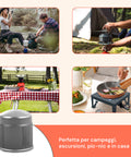 Cartuccia perfetta per campeggi, escursioni, pic-nic e uso in casa, versatile per utilizzo outdoor e indoor
