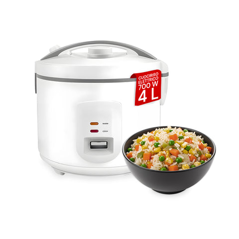 Cuociriso Elettrico Compatto con Cottura Automatica One Touch Sana e Veloce