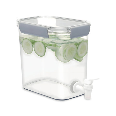 Contenitore per Bevande 3,5 Litri con Tappo Ermetico e Rubinetto Antigoccia