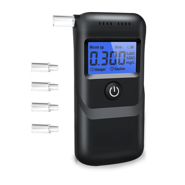 Alcol Test Portatile Ricaricabile - Etilometro Digitale Con Display, USB-C, Per Uso Personale - Foto 10