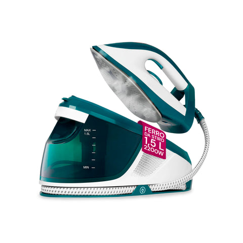 Ferro da Stiro con Caldaia con Piastra Ceramica e Sistema Autopulente 2200W