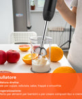 Frullatore diretto per zuppe, vellutate, salse, frappé e smoothie, omogeneizzazione per bambini e composti cremosi