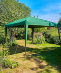 Gazebo 3x3m Struttura Tubolare in Acciaio Verniciato con Copertura Impermeabile Anti-UV Resistente Verde Ean 8023755047627
