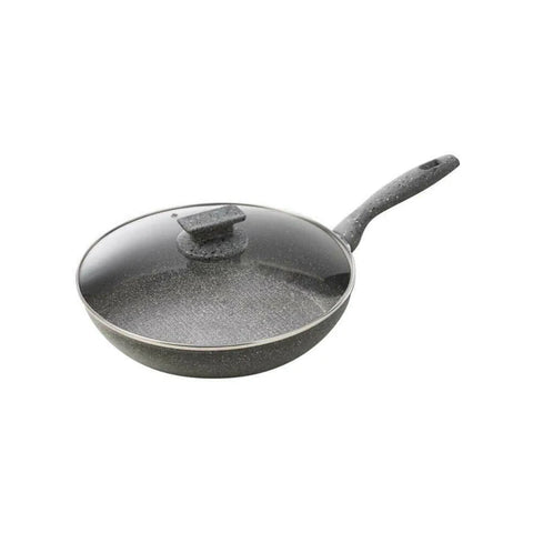 Padella Ad Induzione Con Coperchio In Vetro 24cm