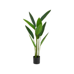Strelitzia Tropicale Artificiale Con Vaso Per Interni 97cm