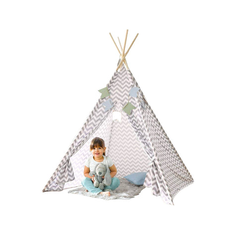 immagine-1-atmosphera-createur-dinterieur-tenda-tipi-per-bambini-grigio-127176-ean-3560238908068