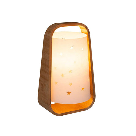 Lampada Notturna Con Stelle Traforate Per Bambini Bianco