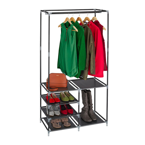 avilia home appendiabiti con 6 ripiani e asta porta grucce struttura solida ean 8056819052916