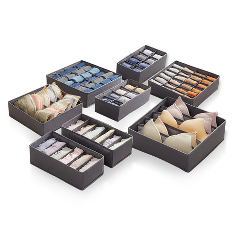avilia home divisori cassetti set 8 organizer pieghevoli per armadio e como ean 8052879011108