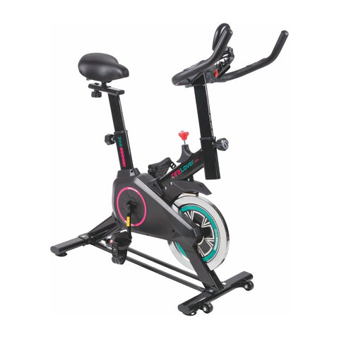 Indoor Bike Professionale – Telaio in Acciaio e Display con Supporto Telefono