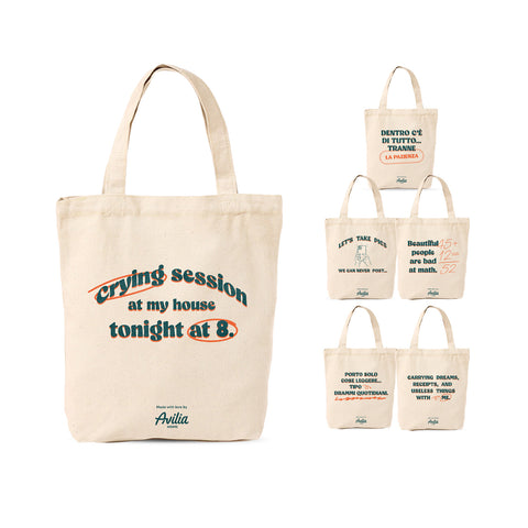 Tote Bag Riutilizzabile 35x40 cm in Cotone e Poliestere