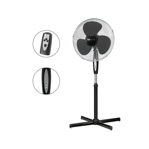 Ventilatore a Cavalletto Oscillante 40 cm con Telecomando