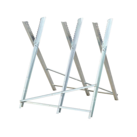 daimann cavalletto taglialegna pieghevole in acciaio robusto con portata 100 kg ean 8056590070475