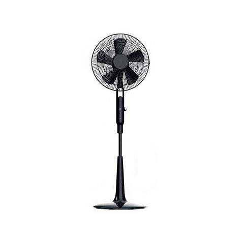 Ventilatore A Piantana 5 Pale 10 Velocità Con Timer E Telecomando 45w Nero