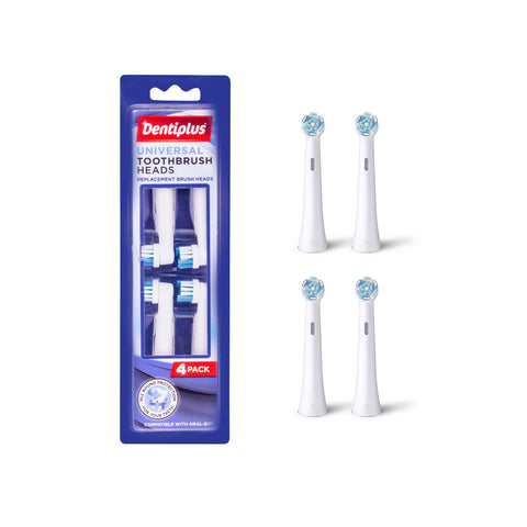 Set 4 Testine Universali Per Spazzolini Oral-B