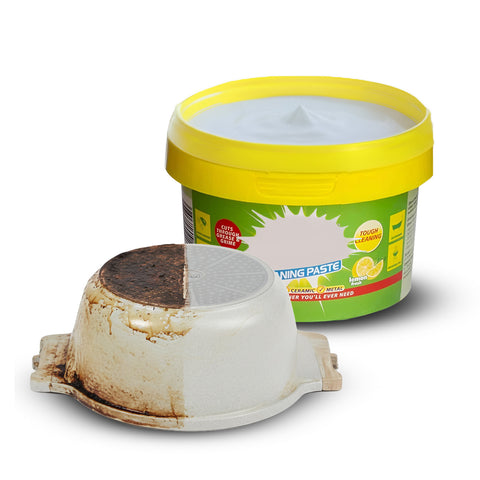 Pasta Detergente Multiuso al Limone 350ml – Sgrassa e Lucida Senza Graffiare