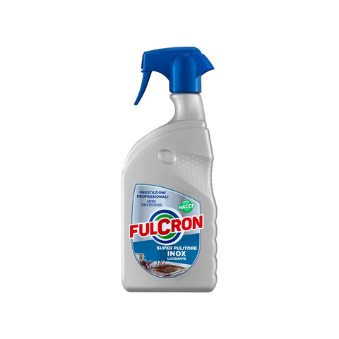 immagine-1-fulcron-detergente-e-lucidante-per-superfici-inox-alimentari-haccp-750ml-ean-8002565025629