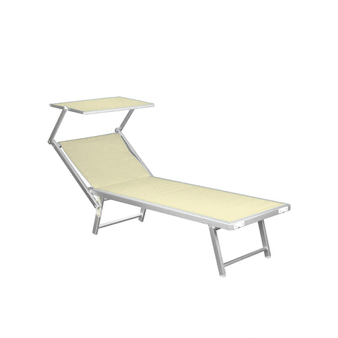 immagine-1-garden-friend-lettino-da-mare-pieghevole-con-parasole-in-alluminio-183x61x38cm-beige-ean-8023755053406