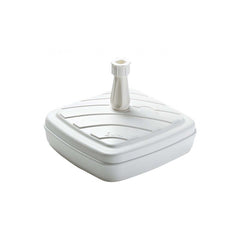 Base Di Supporto Quadrata Per Ombrellone In Plastica 14l Bianco