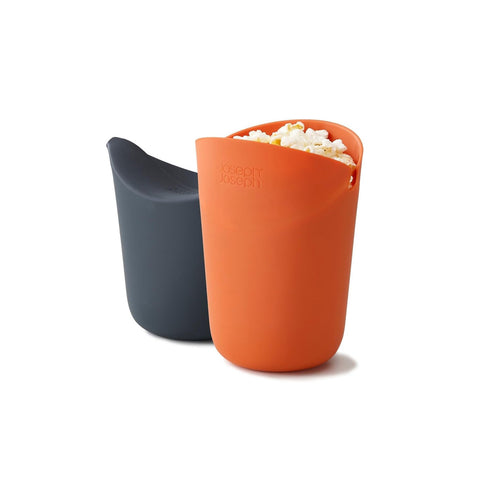 Set 2 Cestini Per Cottura Pop Corn In Silicone 28gr