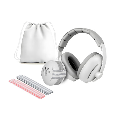 keiki cuffie antirumore per neonati 0 36 mesi e bambini 3 8 anni kit completo 2 in 1 ean 8056590110058